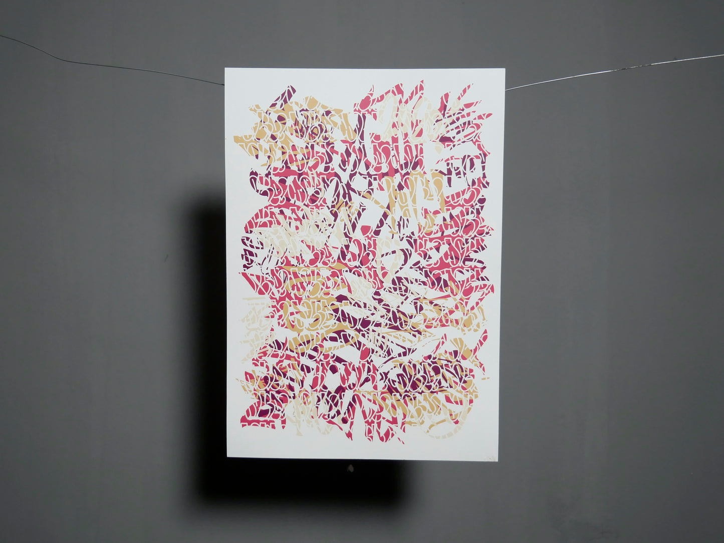 Abstract Graff Print 2020