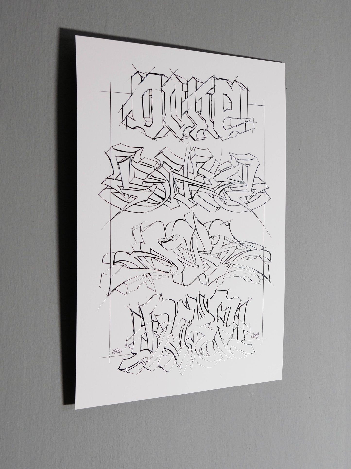 Magical Scribbles White 2022