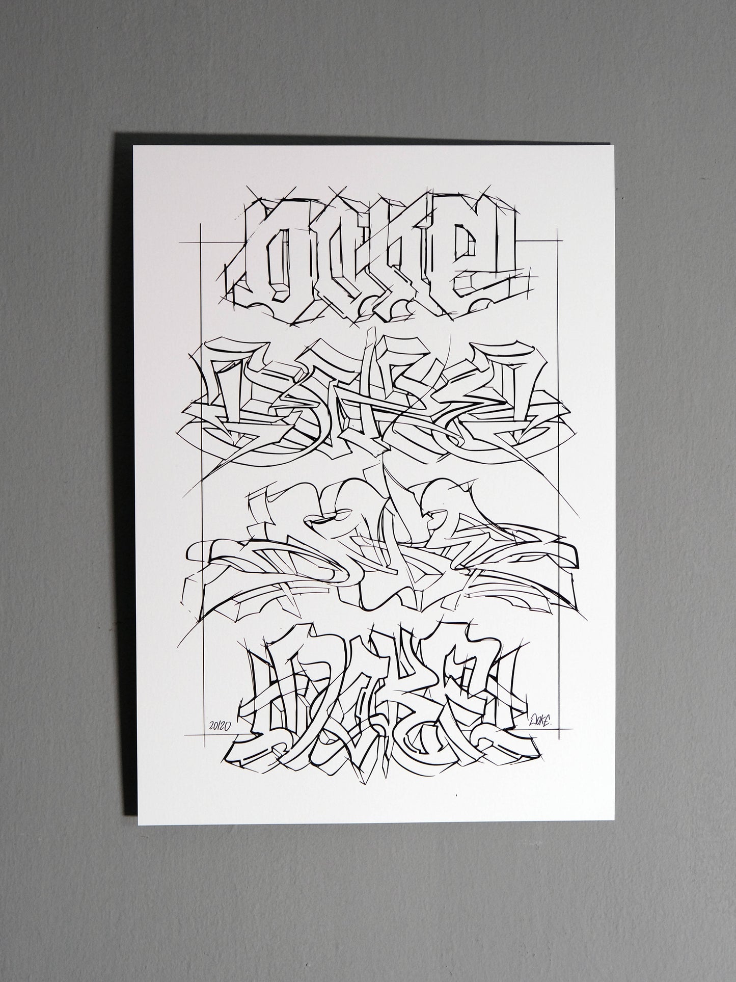 Magical Scribbles White 2022