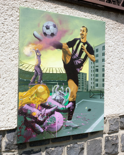 The essence of Football - Original artwork