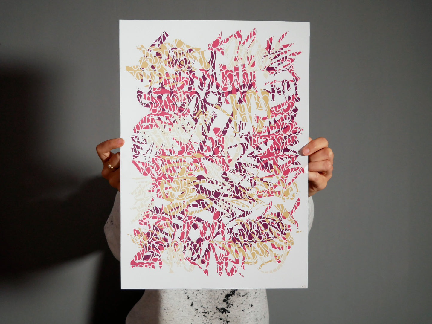 Abstract Graff Print 2020