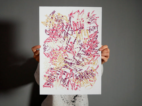 Abstract Graff Print 2020