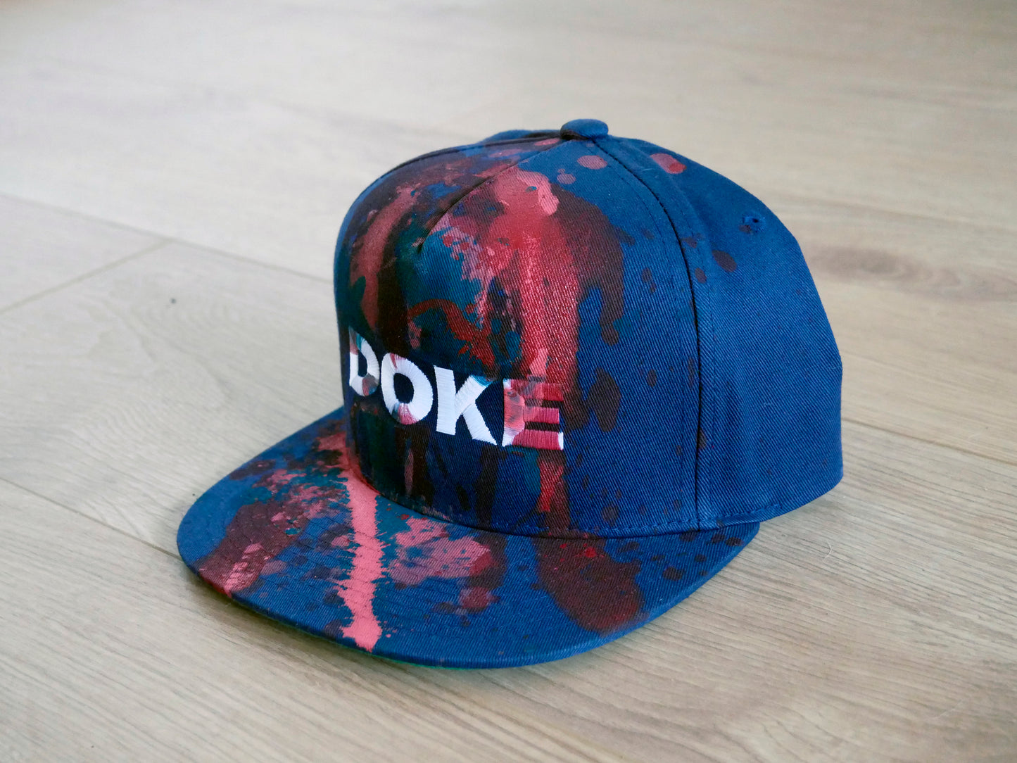 Custom Snapback Blue