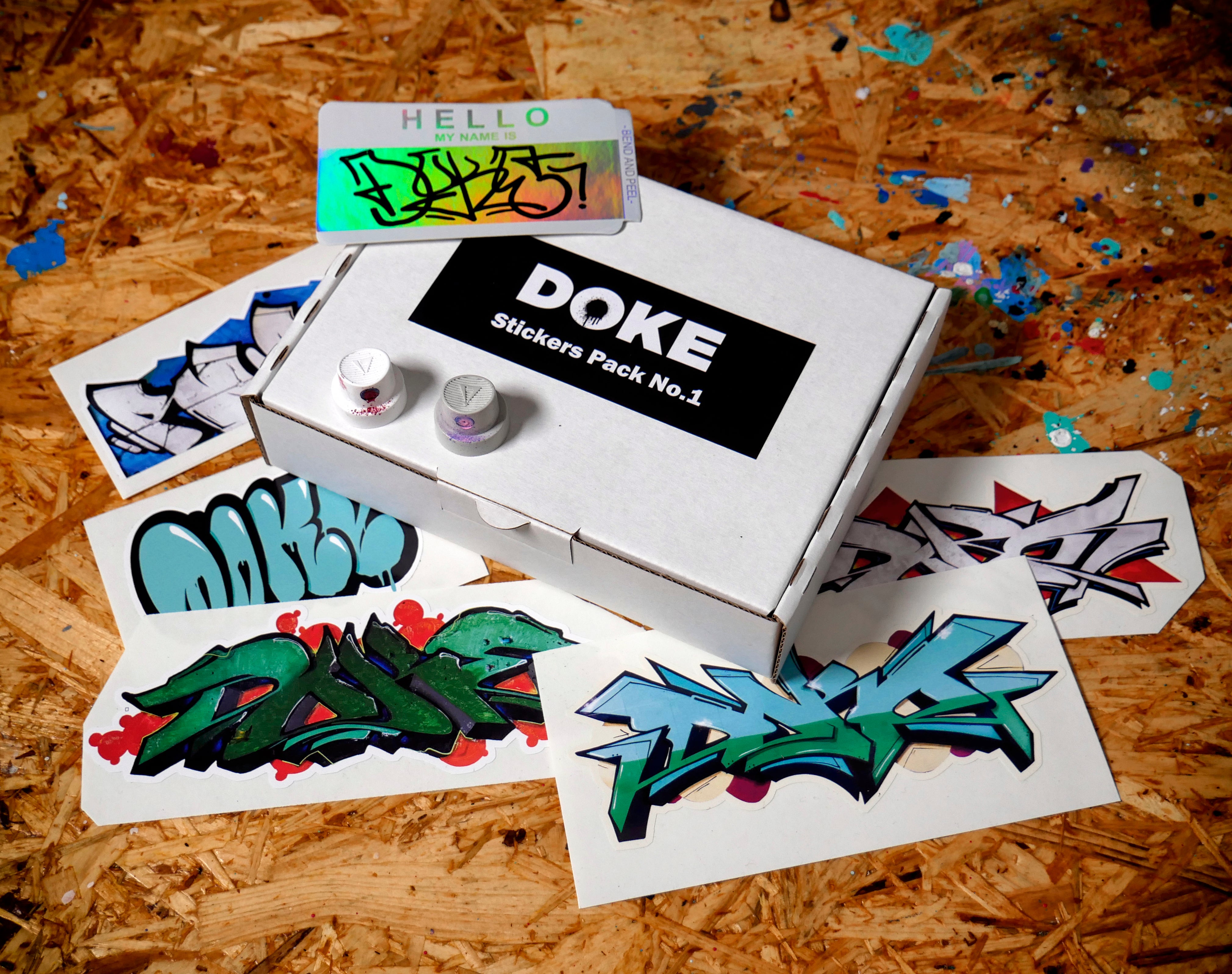 Doke Stickers Pack No.1 – Dokeco